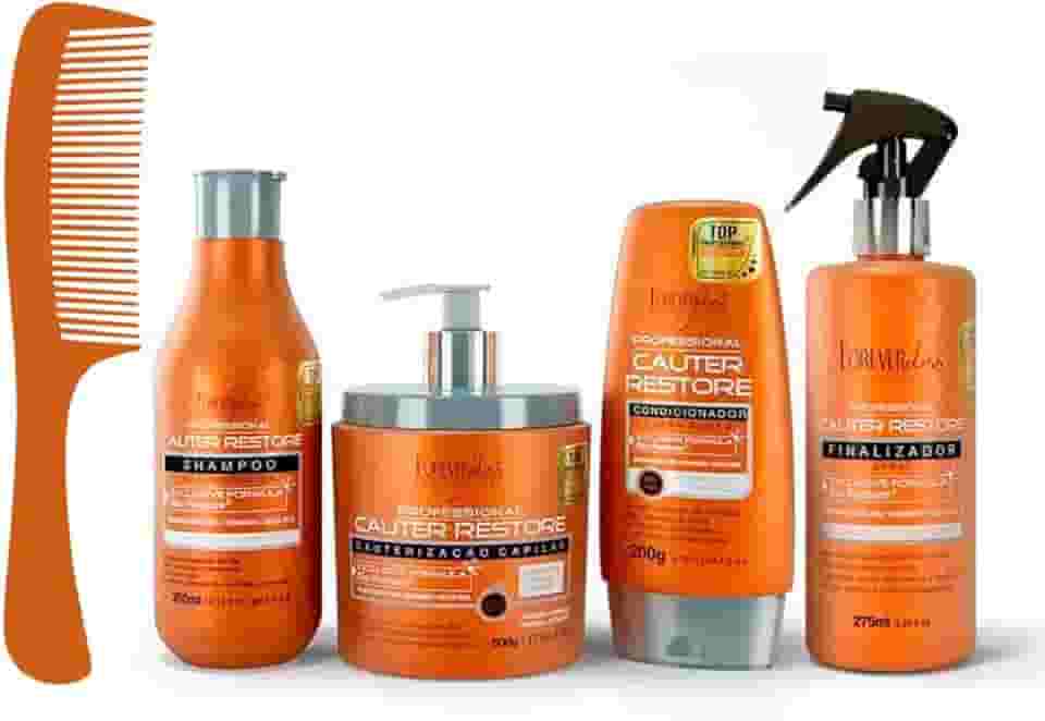 Kit Cauterização Capilar Cauter Restore Forever Liss