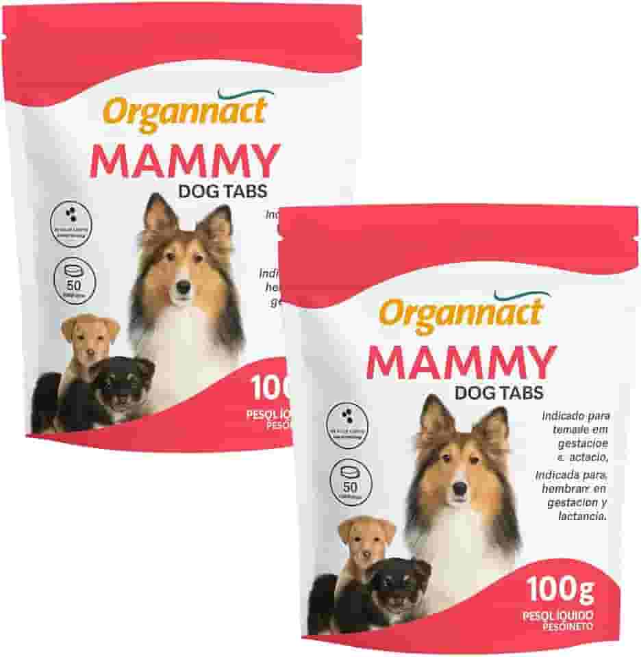 MAMMY DOG TABS 100G Suplemento Vitamínico Mineral Proteico para Fêmeas Lactantes Casa Buritis (2)