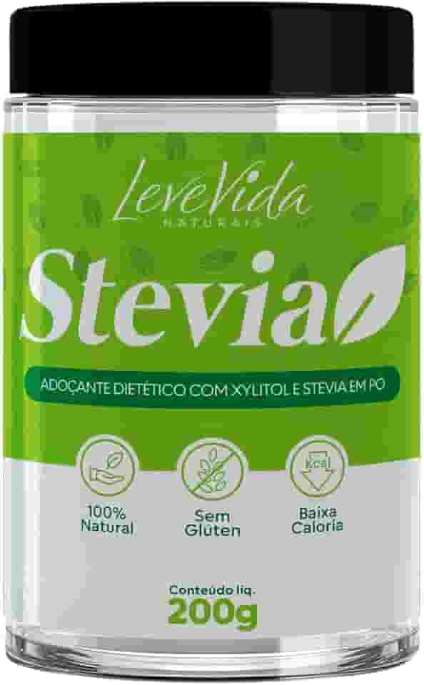 Stévia Adoçante Dietético em Pó 200g