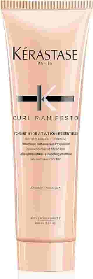 Kérastase Condicionador Curl Manifesto Fondant Hydratation Essentielle, Cabelos cacheados ou crespos, Definição de cachos, Mel de Manuka, Glicerina, Ceramidas, 250 ml