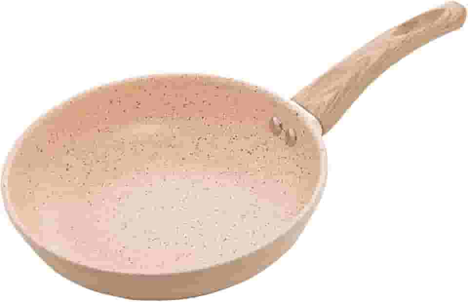 LYOR - Frigideira de Indução em Alumínio com Revestimento Cerâmico Granilite Bege 20cm