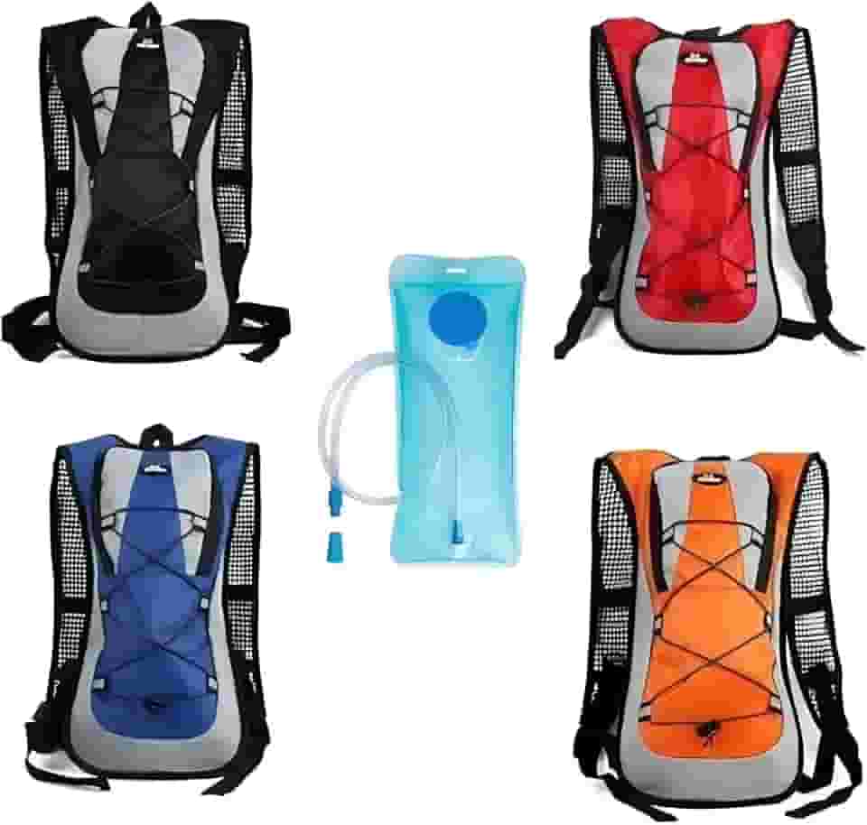 Mochila de Hidratação para Bike e Ciclismo – Bolsa Impermeável Com Reservatório – Leve, Compacta, Esportiva – Corrida, Trilha, MTB e Esportes