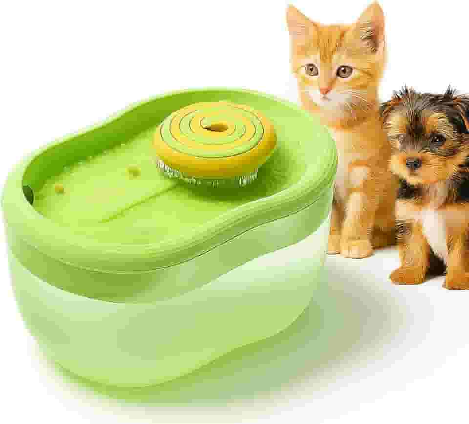 Bebedouro Automático para Gatos e Cães - Pets, Fonte Silenciosa 2,2L com filtro de Carvão Ativado, Ergonômico com Bomba de Filtragem