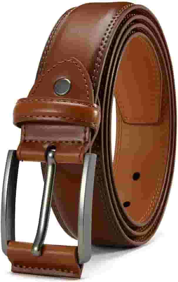 Cinto masculino de couro legítimo, feito à mão, 100% couro bovino, designs modernos e clássicos para trabalho, negócios e casual