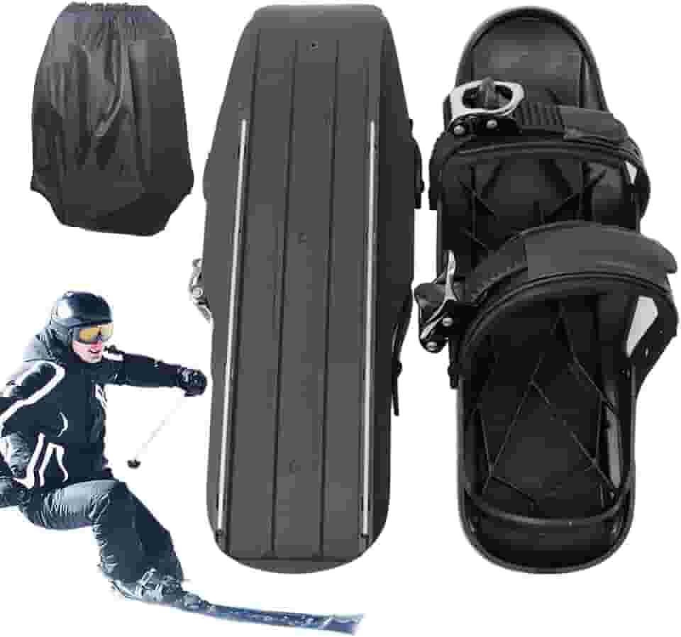 Sapatos de neve para homens, Raquetes de neve para mulheres | Patins de | Ferramentas leves de esqui antiderrapantes, acessório de esqui ajustável com bolsa de transporte, raquetes de neve compactas m