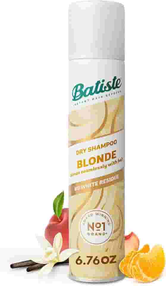 Shampoo a seco Batiste Blonde para cabelos loiros e claros 200ml Remove Oleosidade