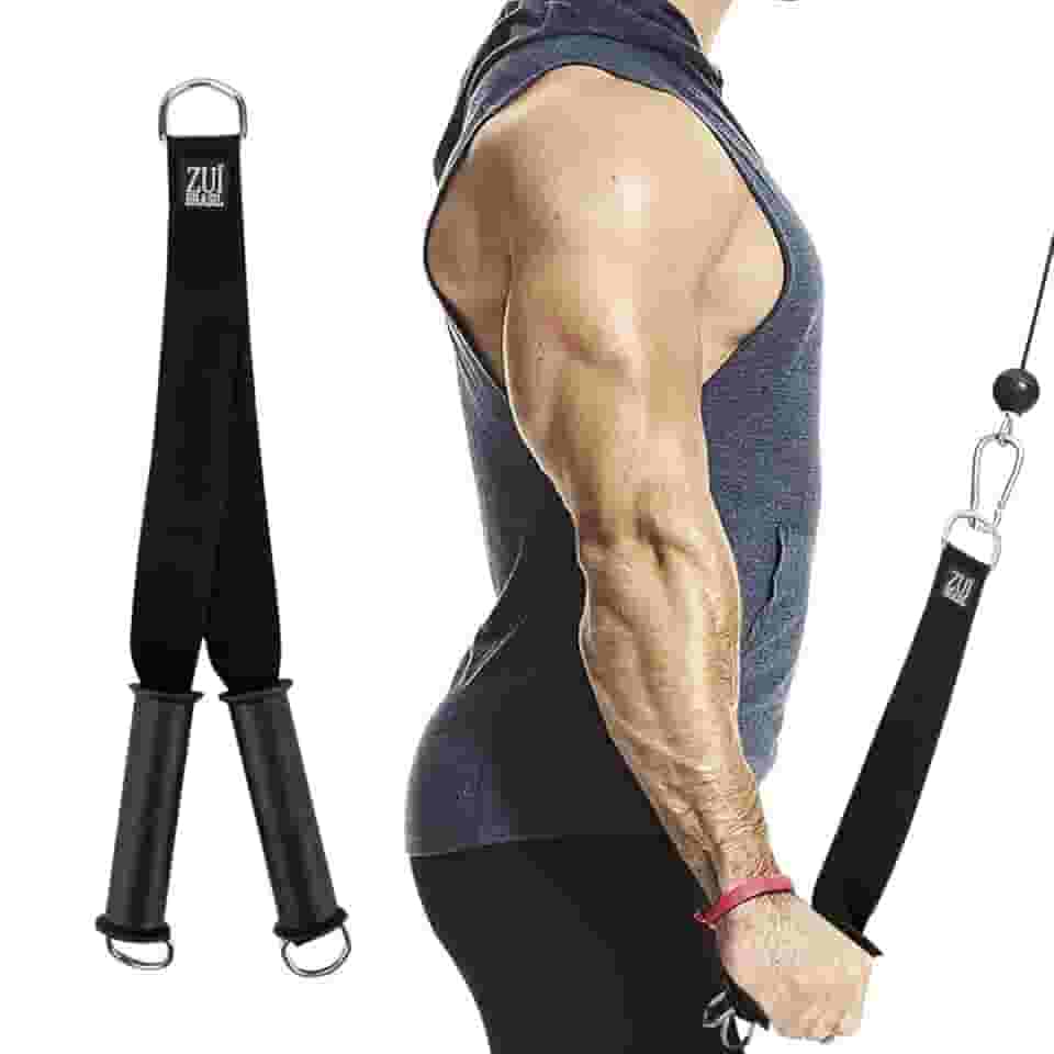 Puxador Cross Over Fita Para Tríceps Manopla Puxador Corda - Puxador Tríceps Academia, Puxador Academia, Puxador Fita Tríceps, Puxador Corda, Corda Tríceps