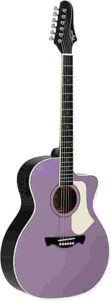 VIOLÃO GRAND AUDITORIUM CUTAWAY EQ AÇO T/SPRUCE B/S AGATHIS LATIN AMERICA RIO NEGRO MILLS TAGIMA