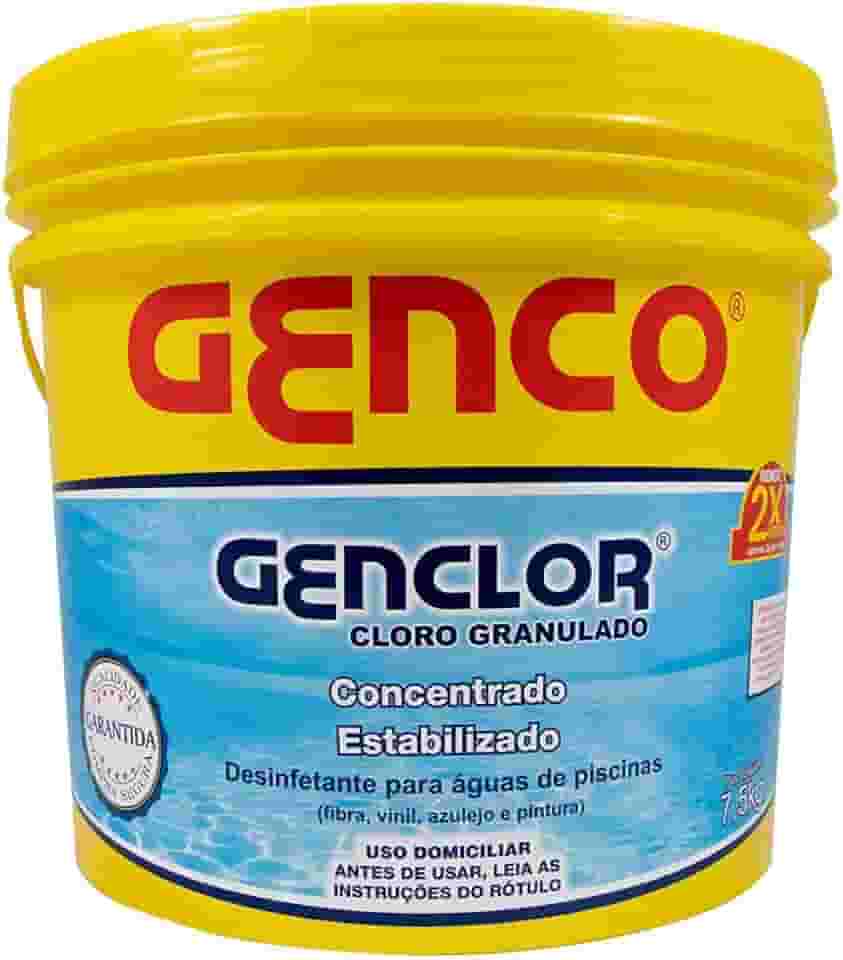 CLORO PARA PISCINA ESTABILIZADO 10 KG - GENCO