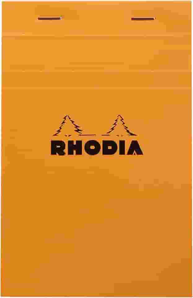 Caderneta Especial Rhodia Quadriculado 011 x 017 cm 080 Fls 14200 14200, Branca