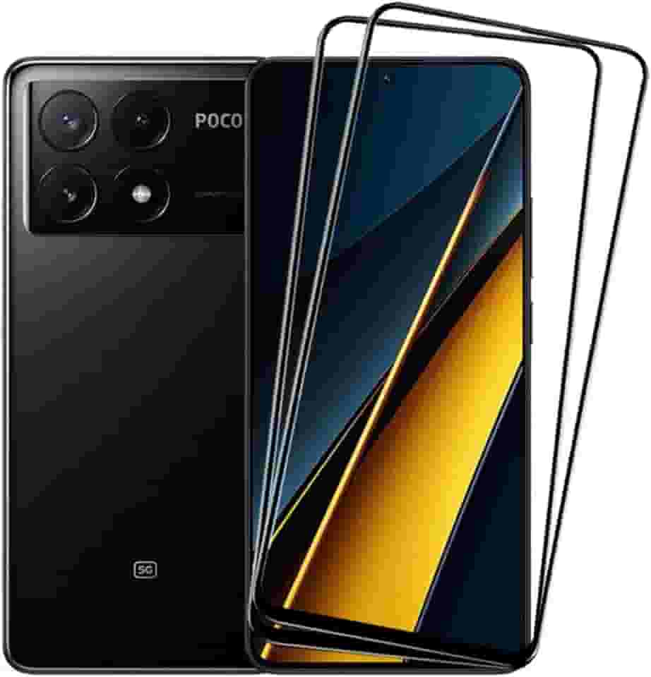 Kit 2 Películas de Vidro Temperado 3D 9D para Xiaomi Poco X6 Pro