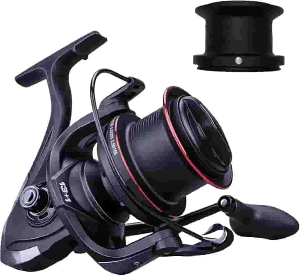 MARURI, Molinete de Pesca Praia TP 9000 V -14 Rolamentos - Drag:22kg - Carretel Alumino - C/Carretel Extra