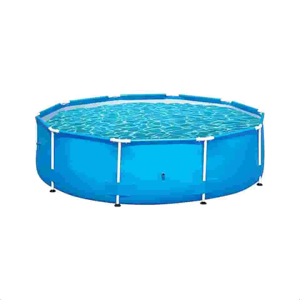 Piscina Bel Life Armação 5000 L - 305 X 76 Cm Bel Fix Azul