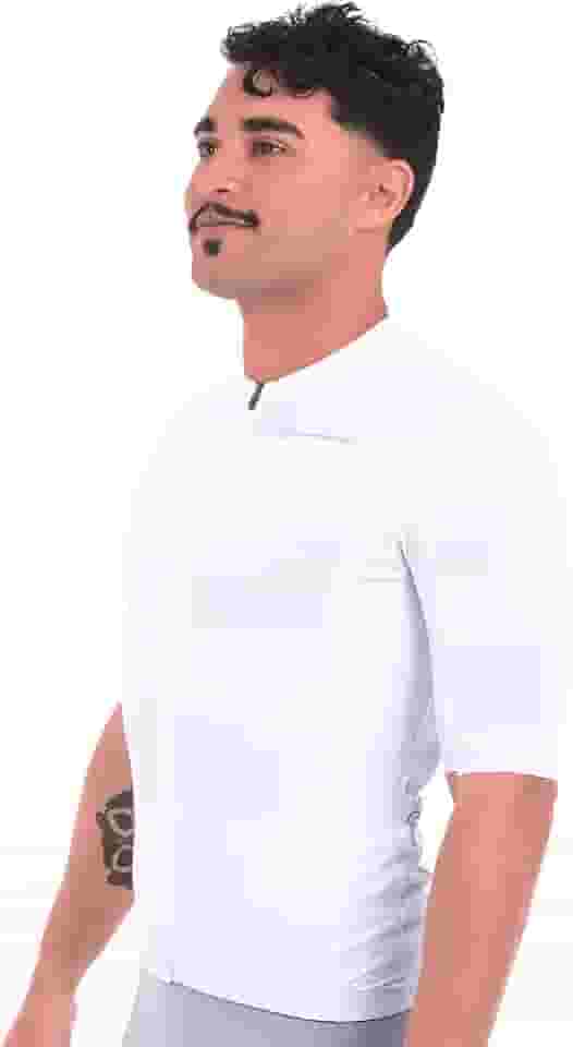 Camisa de Ciclismo Camisa de Ciclismo Barbedo Trabzon Branca BarbedoMasculino