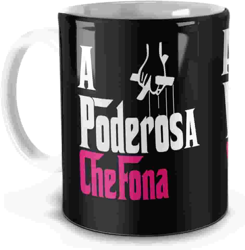 Caneca A Poderosa Chefona - Presente para Chefe Mulher