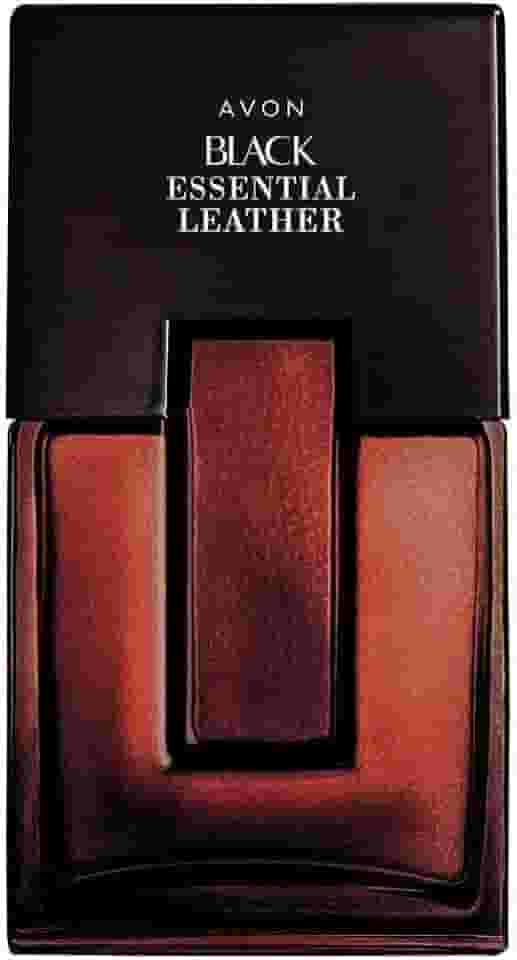 AVON BLACK ESSENTIAL LEATHER 100ML