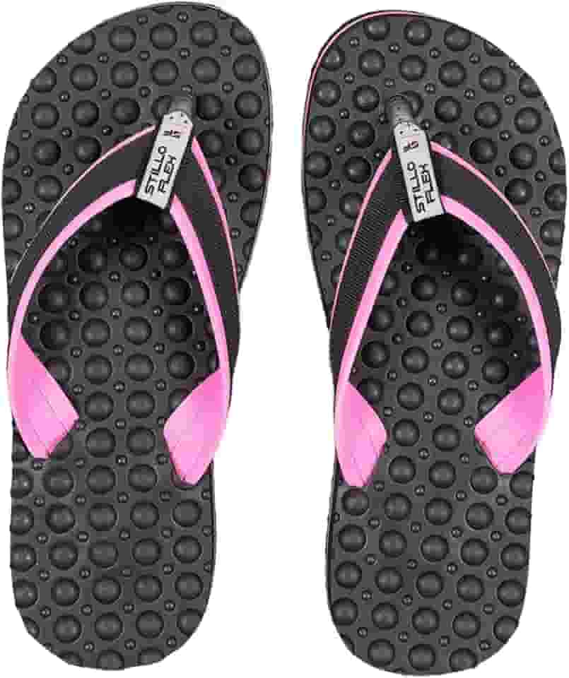 Chinelo Feminino Anabela Stilloflex Anatomico Ortopedico Para Esporão e Fascite Plantar Antiderrapante Massageador