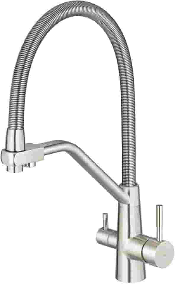 Torneira Monocomando Gourmet com Filtro Nassau Bela Metais Escovada