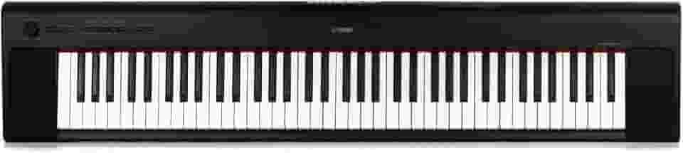 Yamaha Teclado portátil NP32 com 76 teclas - preto