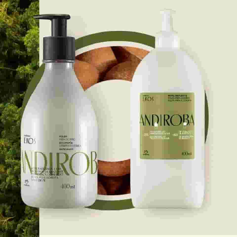 Natura Ekos Polpa Hidratante Andiroba Com Refil 400ml