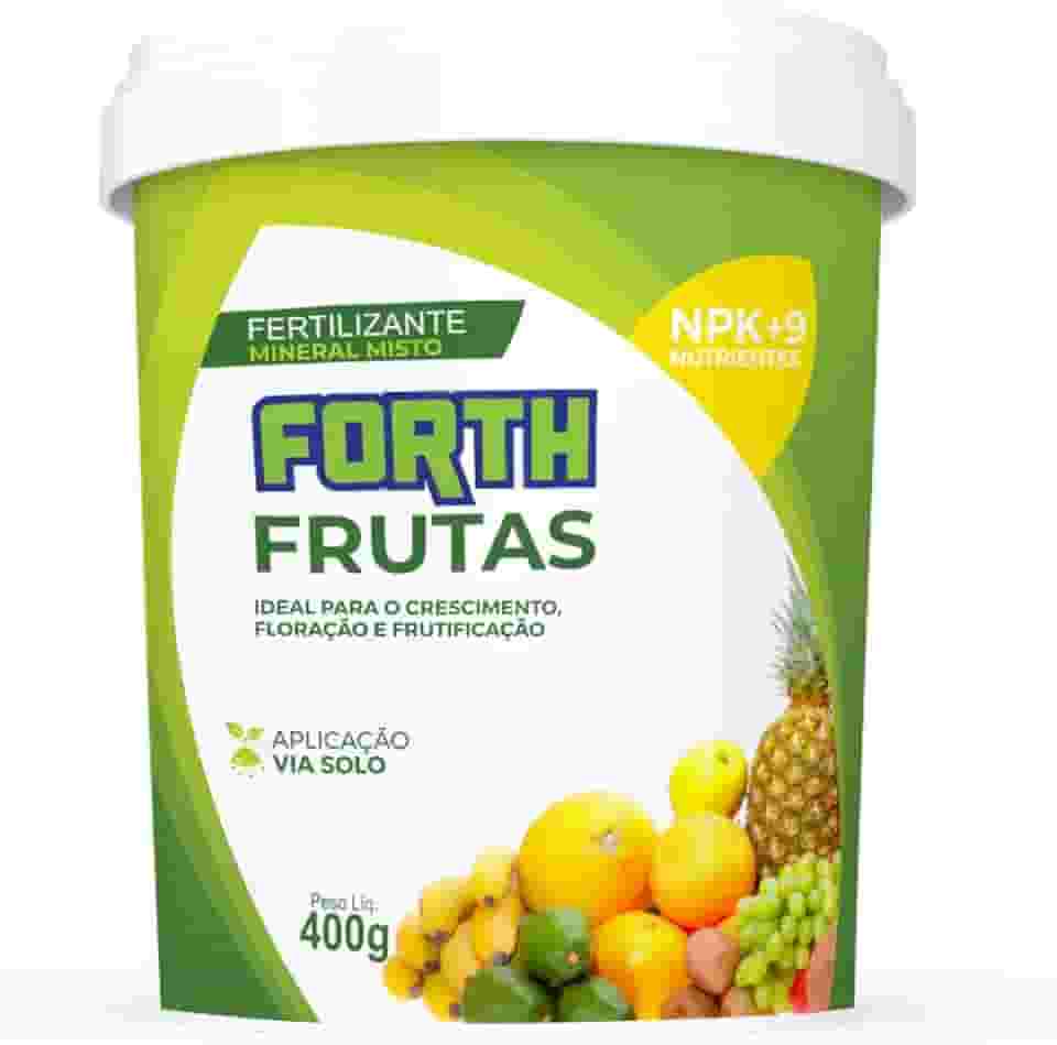 Adubo Fertilizante Forth Frutas 400g Favorece Frutificacao do Pomar