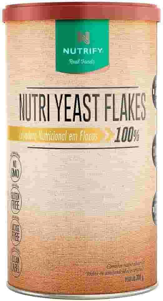 Nutrify - Levedura em Flocos Nutri Yeast Flakes - 300g - Neutro
