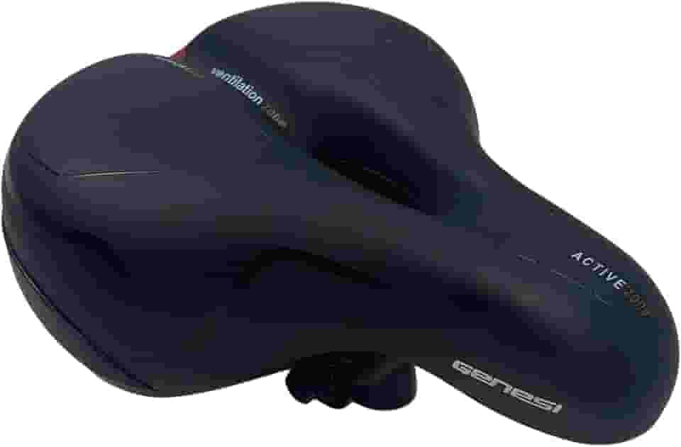 Selim Banco GENESI Largo Grande Confort Com Gel 2 Molas Bike