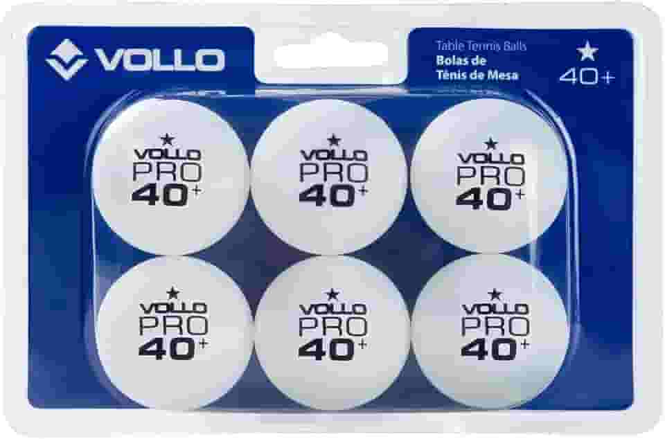Vollo Kit 6 Bolas de Tênis de Mesa