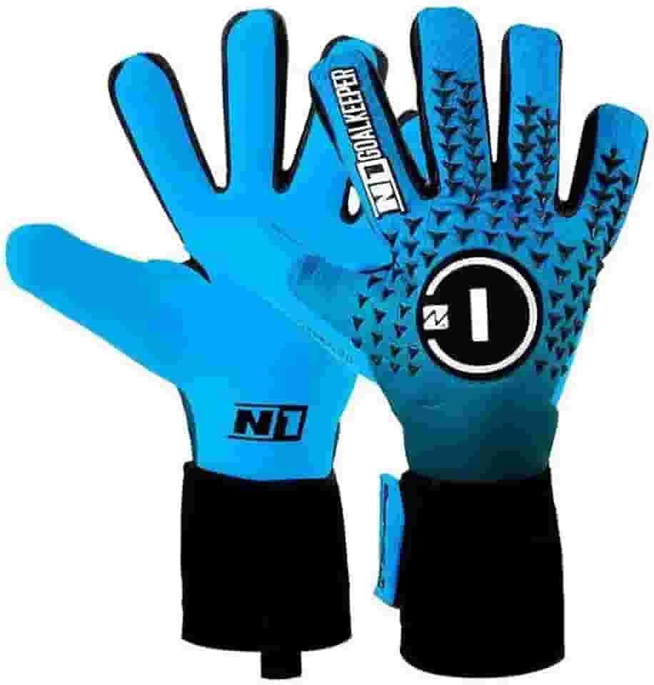 Luva Goleiro Profissional N1 Scorpius 2.0 Cor:Aqua, Tamanho:10