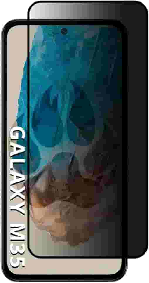 [GL CASES] Película Privacidade Samsung Galaxy M35 Anti Risco Privativa De Vidro Temperado 3D Proteção 9H Pelicula Samsung Galaxy M35 Anti Espião Cobertura Total Da Tela + Kit Limpeza Para Aplicação