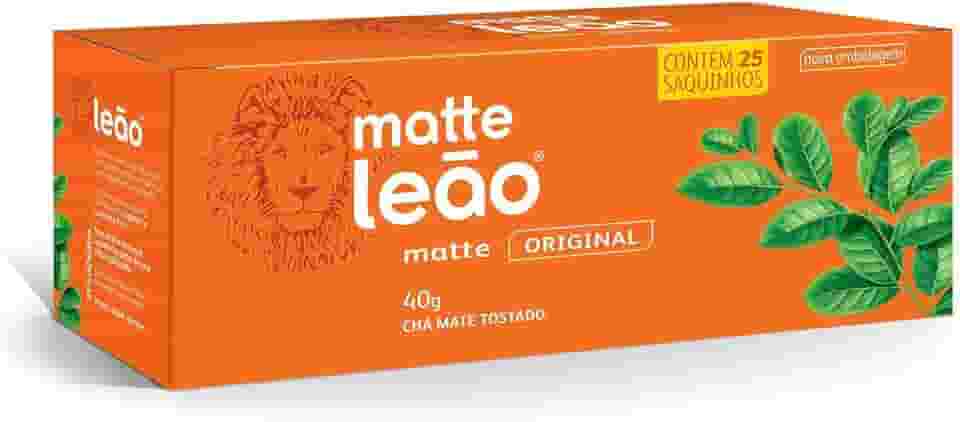 Matte Leão Chá Mate Original, 25 Sachês, 40g