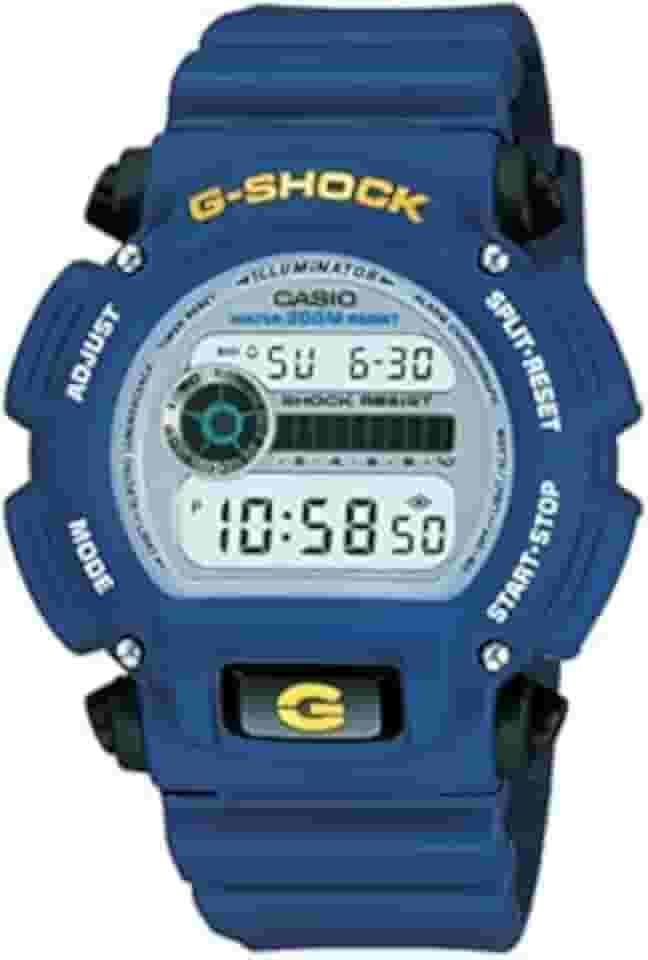 Relogio Casio G-shock Dw9052 Azul/Preto Alarme Cron Wr 200