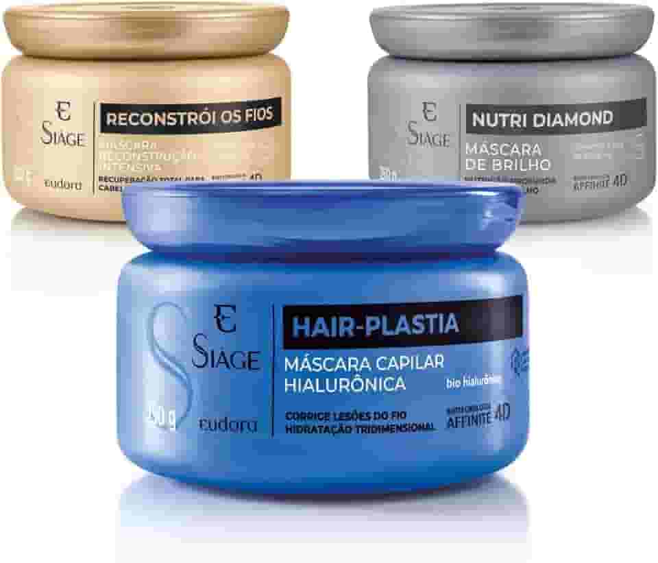 Eudora Kit Siàge: Cronograma Capilar Versão 2 (3 itens)