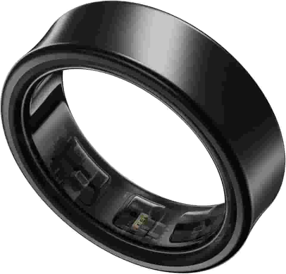 Samsung Galaxy Ring Tamanho 6, Monitor de treino, rastreador de sono, bateria de até 7 dias, Material em titânio - Titânio Preto