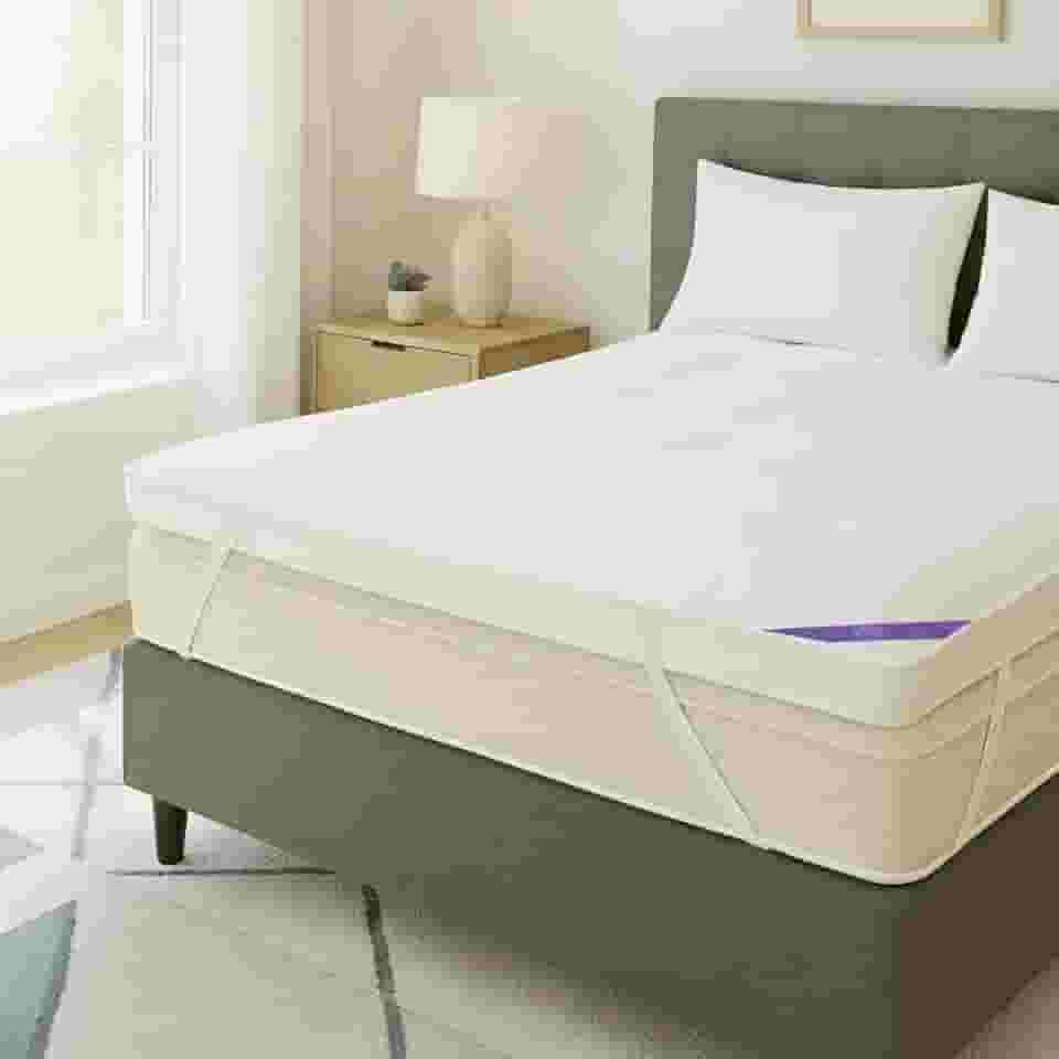 Pillow Top King Premium Confort PLUS,10cm Altura 400 fios, Lavável em Máquina 195x200x10cm