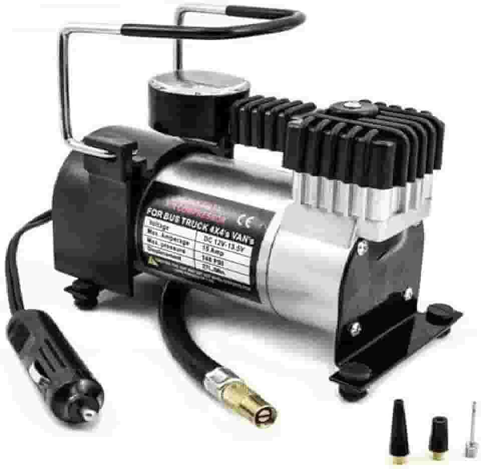 Mini Compressor De Ar Veicular Profissional Portátil 12v 150 PSI