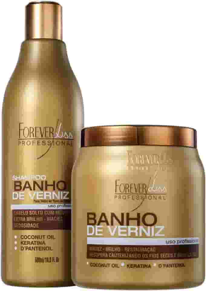 Kit de Tratamento Forever Liss Banho de Verniz (2 Produtos)