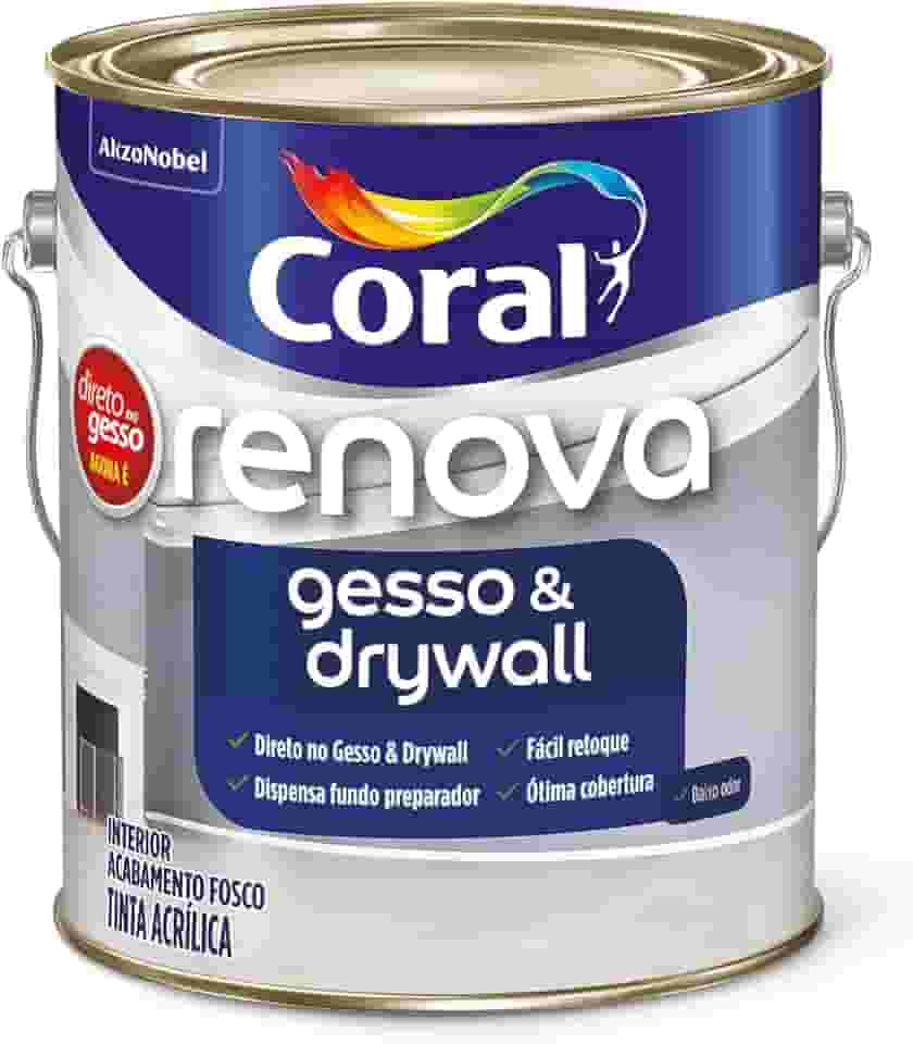 RENOVA GESSO & DRYWALL BRANCO 3,6L - CORAL