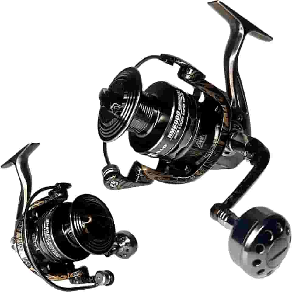 MARURI, Molinete De Pesca Praia Debao HM 6000-13 Rolamentos - Drag: 16kg - Antiferrugem - Em Aluminio