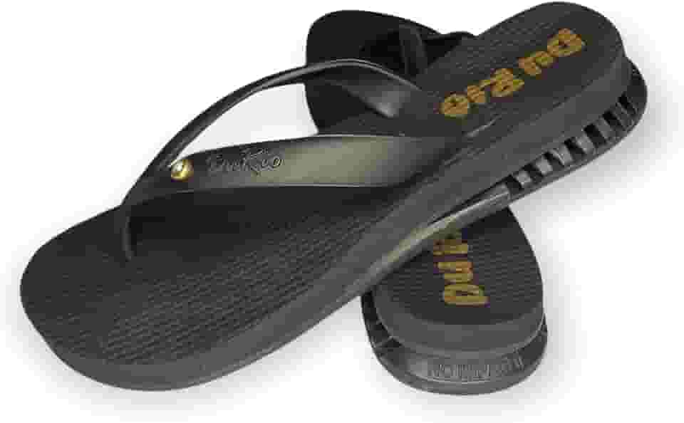 Chinelo Feminino Com Salto DuRio Air Para Esporão Fascite Plantar Ortopédico Vegano