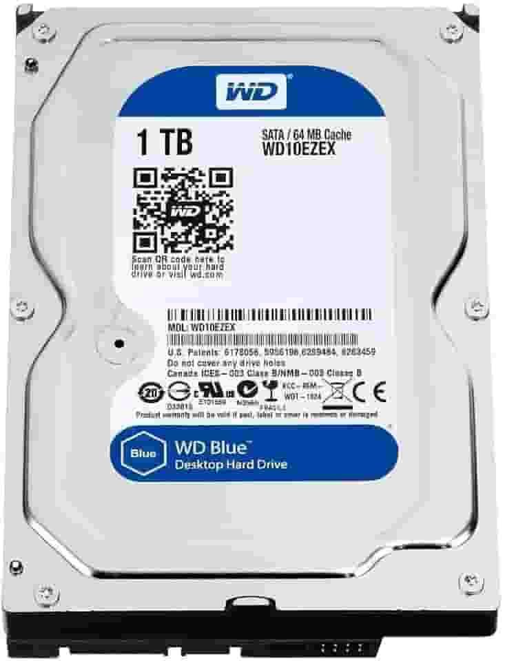 Hd 1 Tb Western Digital Sata Iii 7200 Rpm Wd10eurx 64mb