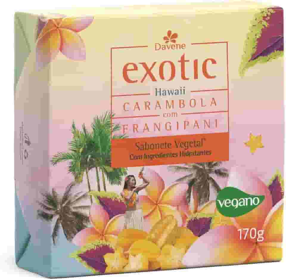 Sabonete Vegetal em Barra Hidratante Exotic Hawaii 170g