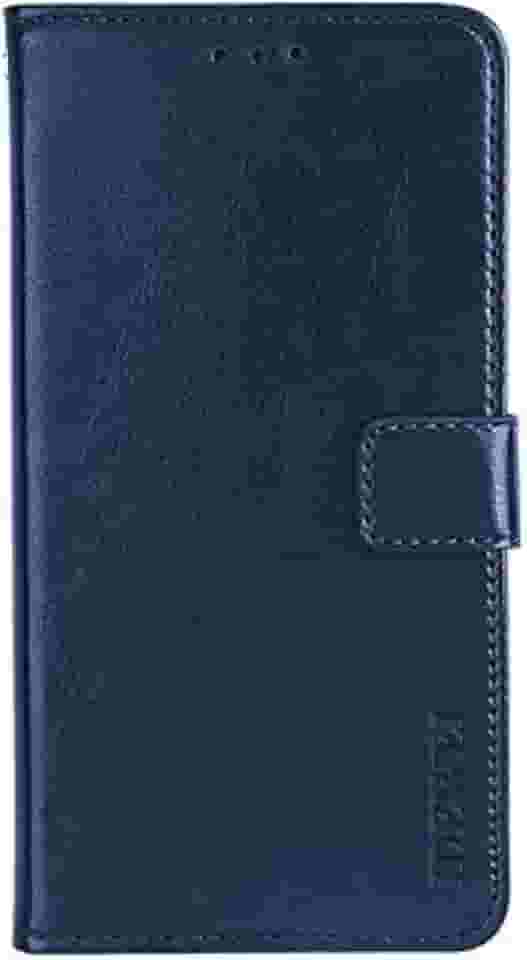 Capa compatível com Motorola Moto One Vision, capa carteira de couro com compartimento para cartão, suporte e fecho magnético, capa para Motorola Moto One Vision