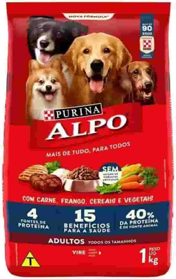 Purina Alpo Nestlé Purina Alpo Ração Seca Para Cães Receitas Caseiras Carne Grelhada Com Vegetais 1Kg