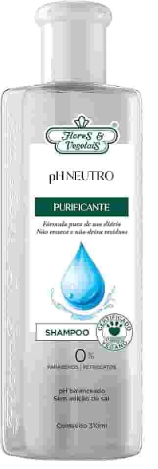 Flores e Vegetais Shampoo Ph Neutro 310Ml E Vegetais