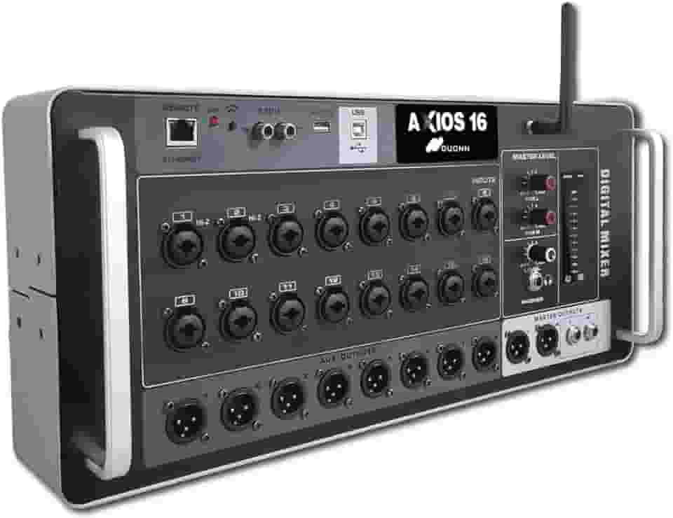 Mesa de Som Digital Axios 16 Canais Mix Padrão Rack Duonn