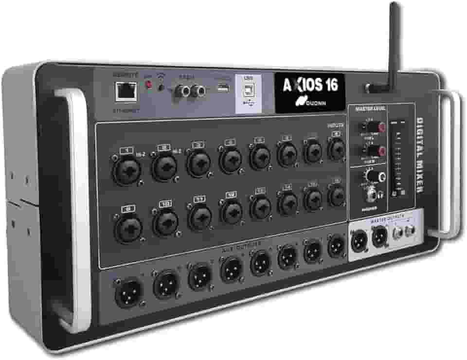 Mesa de Som Digital Axios 16 Canais Mix Padrão Rack Duonn