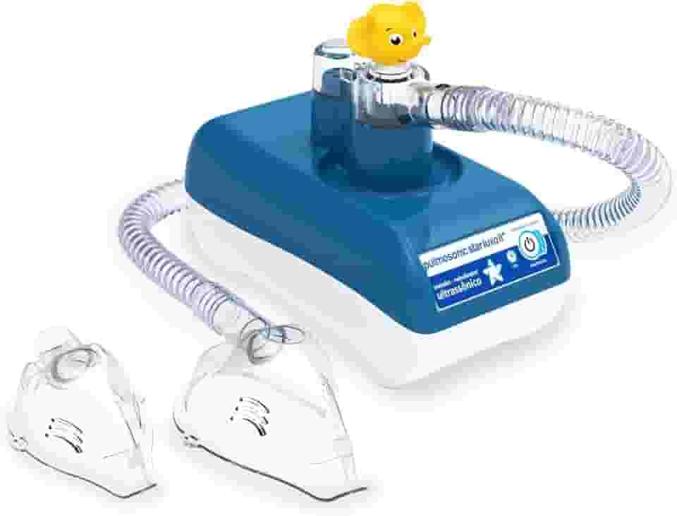 Soniclear Inalador/Nebulizador Ultrassônico Pulmosonic Star Luxo Ii Azul/Branco