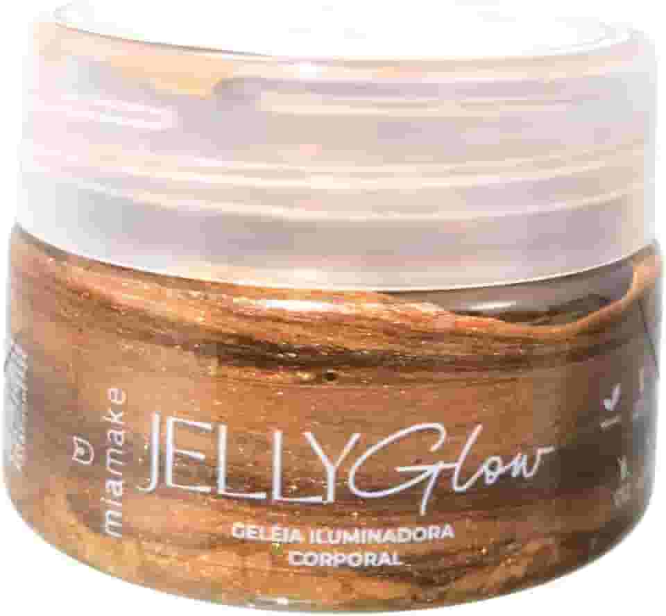 MIAMAKE ILUMINADOR CORPO JELLY GLOW DOURADO 90G