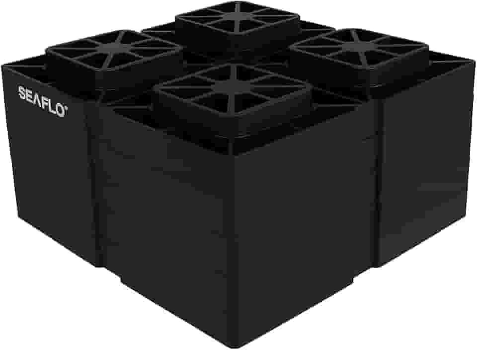 SEAFLO Blocos de nivelamento para trailers resistentes – Máxima força e estabilidade para autocaravanas, trailers e campistas (5)